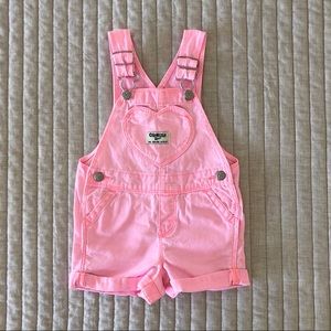 30% off 2+ items!!! Hot pink overalls